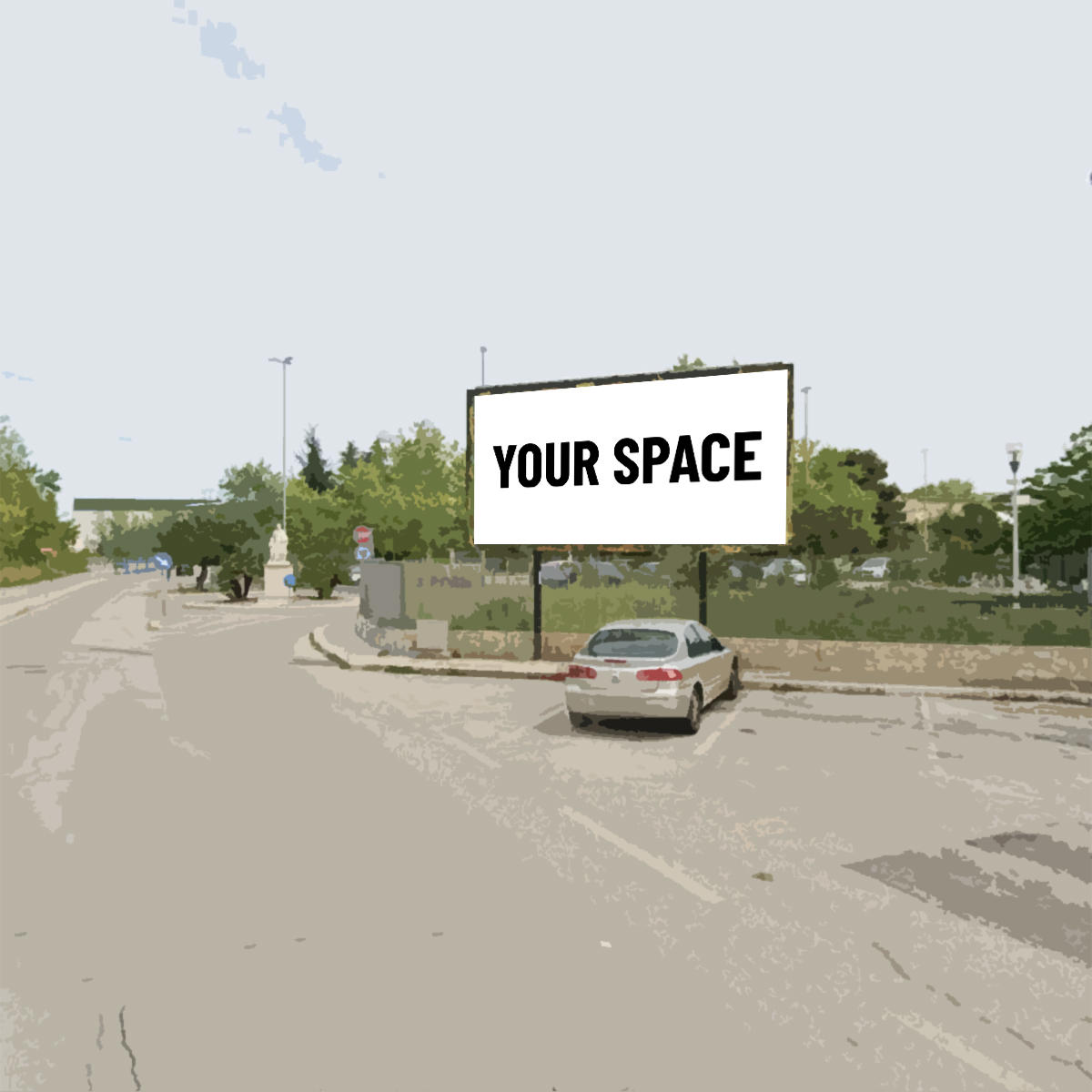 SPAZIO PUBBLICITARIO 600 x 300 Via Santa Maria (CORATO) Dal 19/10/2026 al 10/01/2027 84 giorni